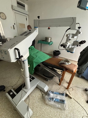 Leika M 820 Ophthalmic Microscope used