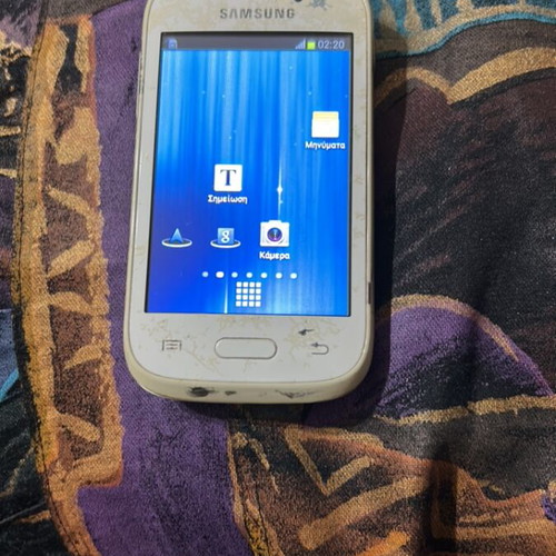Samsung Galaxy Young GT-S6310 used, white, Android phone