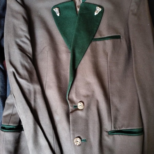 Jacket like new, size M leaning to L, beige and green