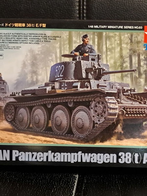 Γερμανικό Panzerkampfwagen 38(t) Ausf.E/F μοντέλο 1/48 καινούργιο