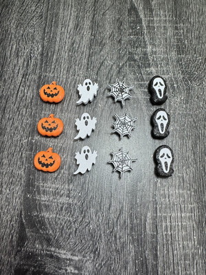 Σετ Halloween Crocs Charms, 4 τεμαχίων, 3D εκτύπωση