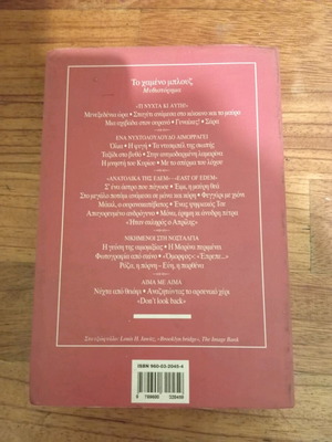 To Hameno Blouz novel by Mimis Androulakis used