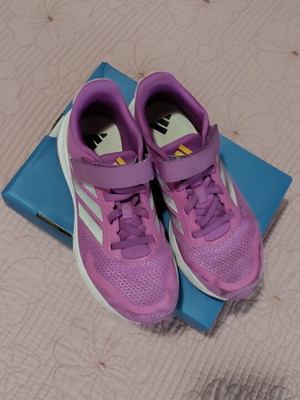 Adidas αθλητικά παπούτσια μεταχειρισμένα, νούμερο 35, πολύχρωμα μωβ