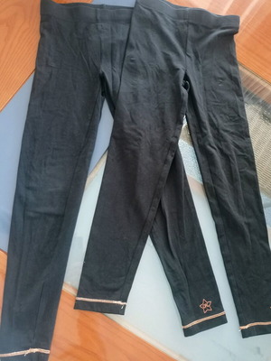 Κολάν Orchestra μαύρα με χρυσές λεπτομέρειες, σαν καινούργια, σετ 2 τεμαχίων