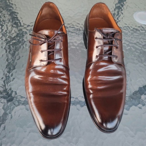 Guy Laroche Dress Shoes Like New, Brown, Size 43