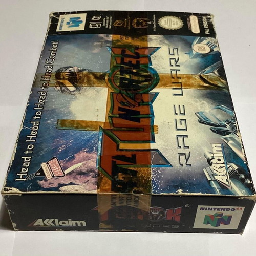 Nintendo 64 Turok Rage Wars new, English version, PAL, with Greek manual