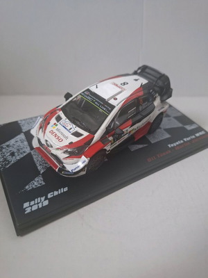 Toyota Yaris WRC Ott Tanak 2019 Rally Chile 1:43 model like new