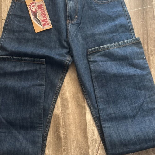 Marvin men's jeans new, classic straight fit, size 30, blue