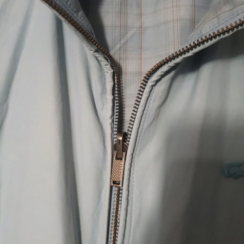 Lacoste spring jacket men's used, reversible with pockets