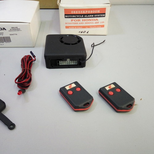 Moto Honda alarms new
