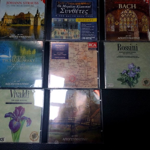 Classical music CDs like new, lot of 8