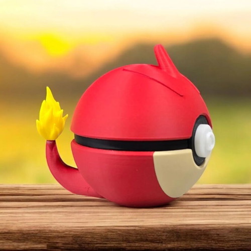 Charmander Pokémon Pokéball new 3D printed