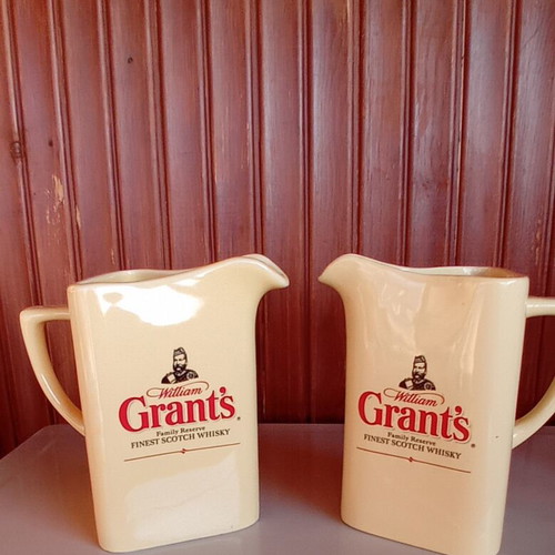 William Grant's Finest Scotch Whisky Water Jug new