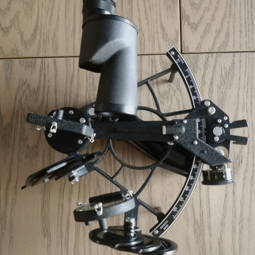 Tamaya MS-833 Marine Sextant like new with case and certificate