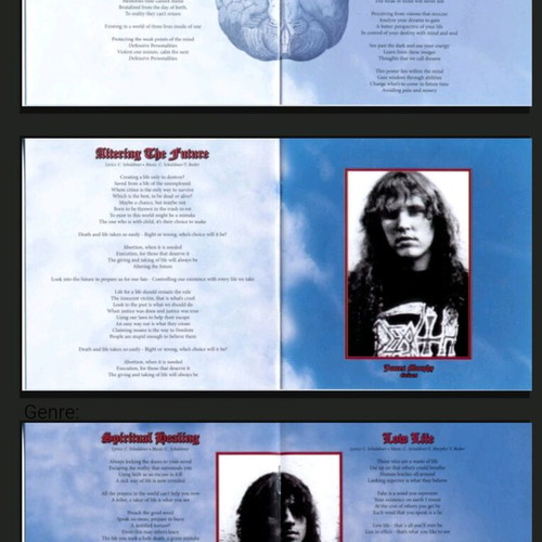 Death Spiritual Healing CD like new, metal