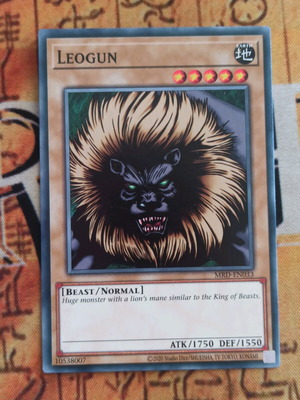 Leogun Yu-Gi-Oh! κάρτα σαν καινούργιο