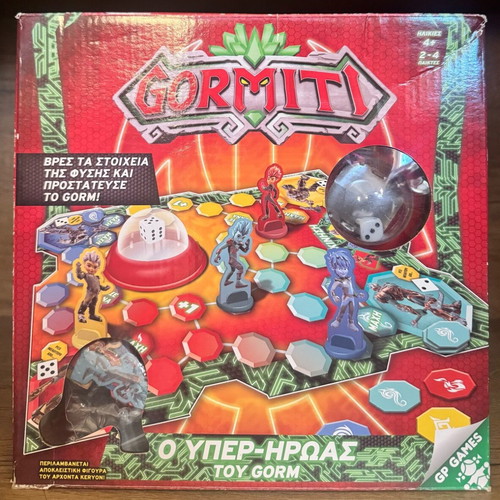 Gormiti board game like new with figure in original box