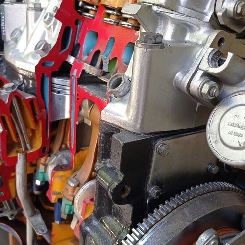 LANCIA engine for training on rotating base like new