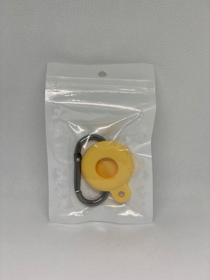 Sonique Soft Touch silicone case for Air Tag yellow unused