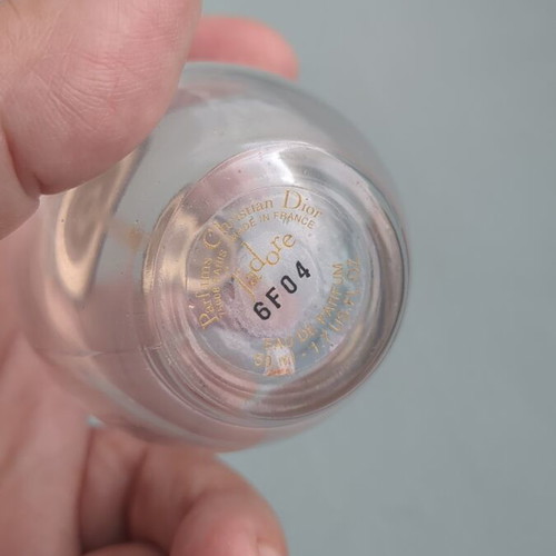 Jadore Dior 50 ml empty bottle used