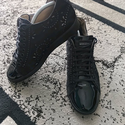 Fratelli Rossetti sports shoes used, black, size 39.5