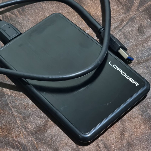External hard drive 500GB LC-Power USB 3.0 like new