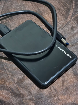 External hard drive 500GB LC-Power USB 3.0 like new