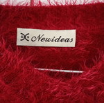 Wool sweater medium red like new