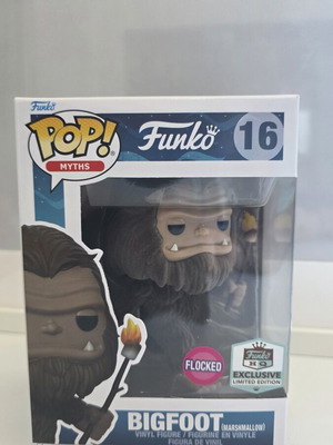 Funko Pop Bigfoot Flocked Myths #14 LE 3000 Pcs ECCC 2018