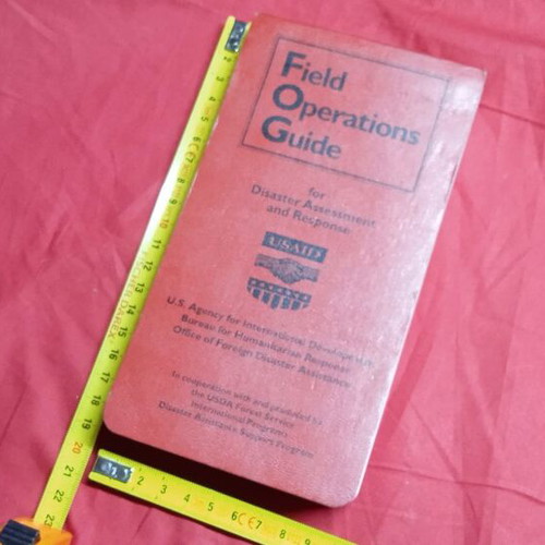Disaster Response Guide like new American book