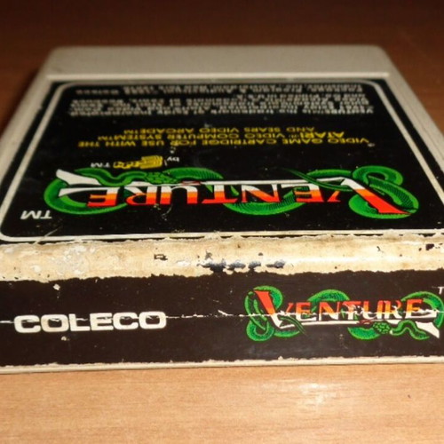 Venture 1982 cartridge for Atari 2600 used, Colecovision