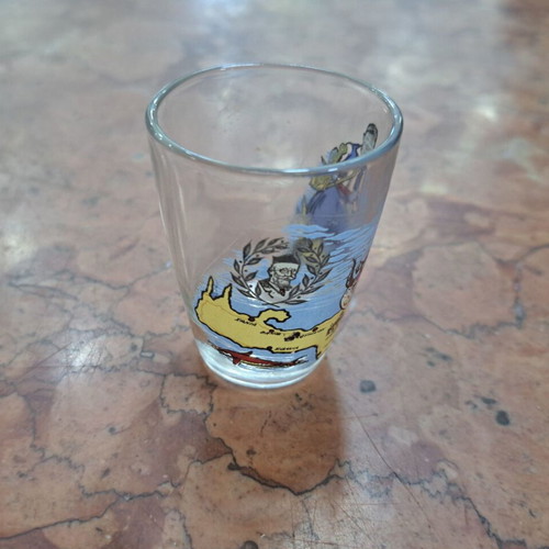 Set of shot glasses London Crete new