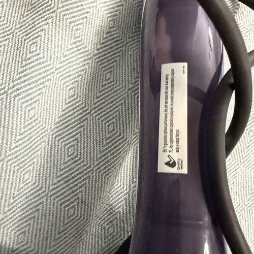 Philips Handheld Clothes Steamer 1300W with 70ml Tank, Like New, Purple