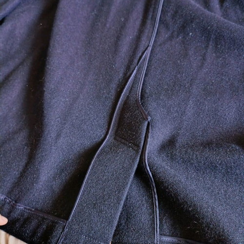Burberry Brit Navy Blue Montgomery Duffle Coat, wool & cashmere