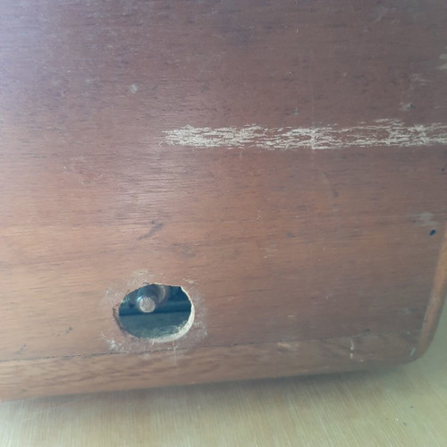 Orion 115A wooden vintage radio used, 1950s