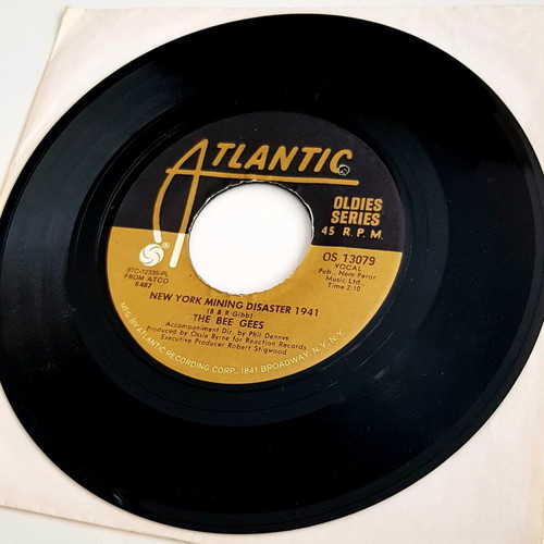 Bee Gees New York Mining Disaster 1941 45 R.P.M vinyl record like new