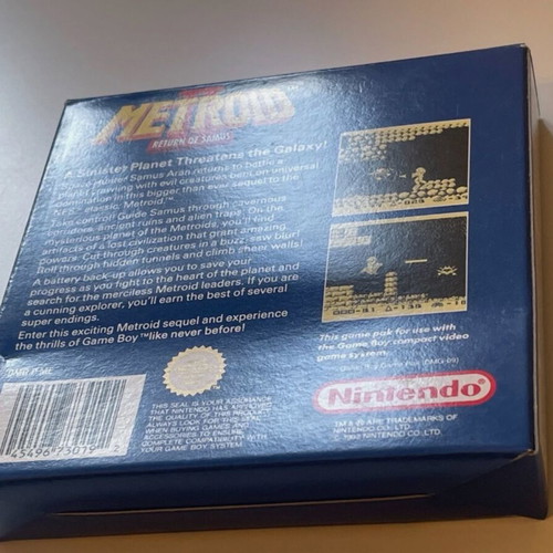 Metroid II Game Boy like new complete set