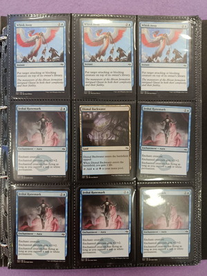 Magic The Gathering Fate Reforged 2015 Card Album like new, 530 cards