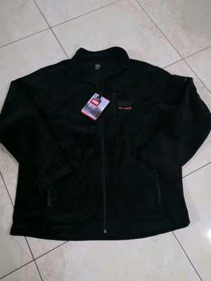 Helly Hansen fleece jacket 2XL black new