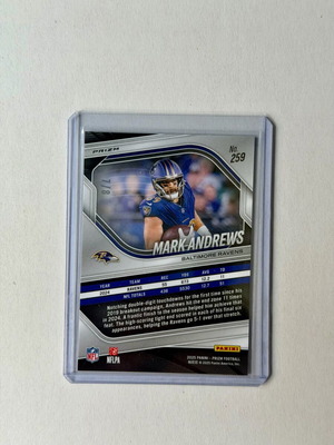2025 Panini Prizm International Mark Andrews Plum Blossom κάρτα καινούργια