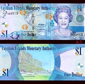 CAYMAN ISLANDS 1 DOLLAR 2010 - 2011 QEII  UNC