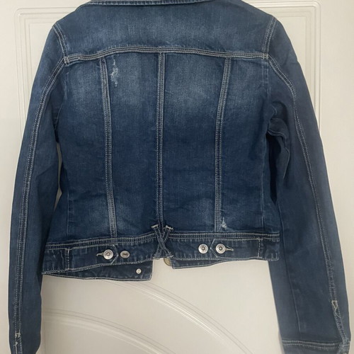 Stradivarius denim jacket like new, blue, size M