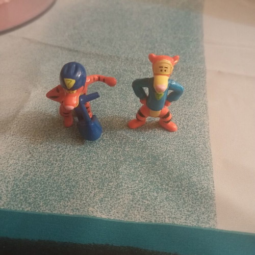 Kinder Tiger figures used, Winnie the Pooh set of two