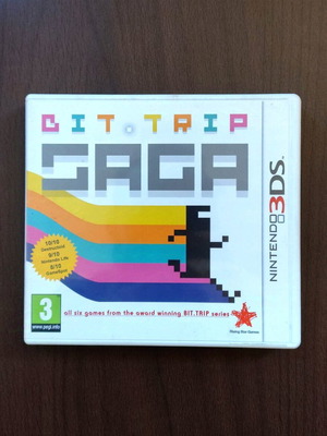 Bit Trip Saga Nintendo 3DS like new, complete, English cover