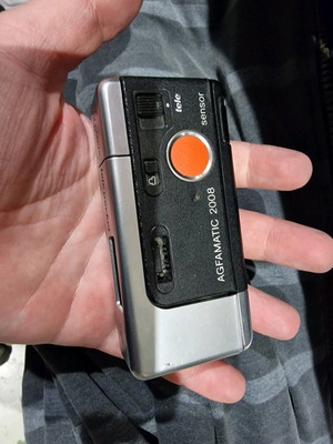 Agfamatic 2008 camera used for collection