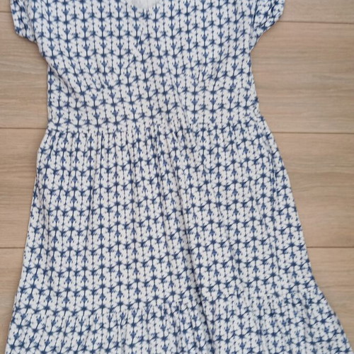 Laura Torelli dress like new, sizes XS-S, white and blue
