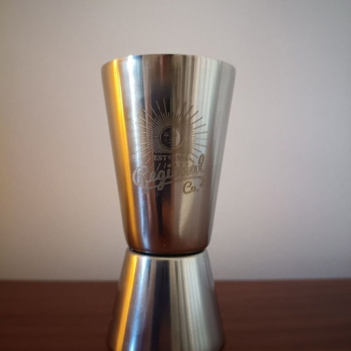 Cocktail jigger inox double 25ml/40ml new