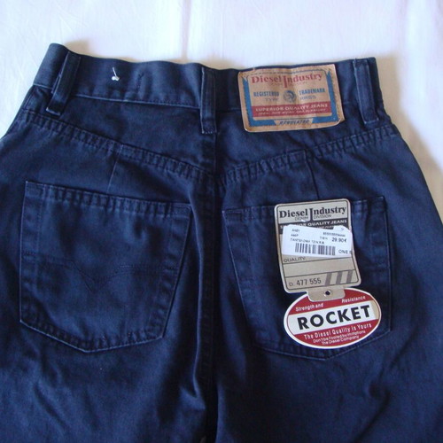 Diesel Rocket vintage jeans καινούργιο, μέγεθος W28, σκούρο μπλε
