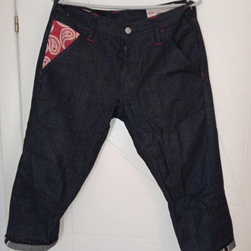 Evisu denim shorts like new, size 30, blue