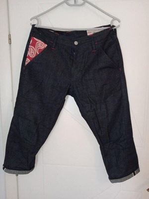 Evisu denim shorts like new, size 30, blue